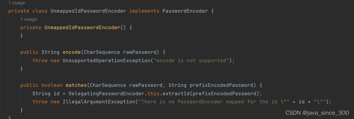 security 报错:There is no PasswordEncoder mapped for the id “null“