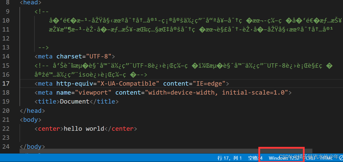 vscode文档声明与字符编码_vscode应输入声明-CSDN博客