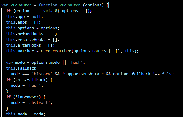vuerouter源码分析