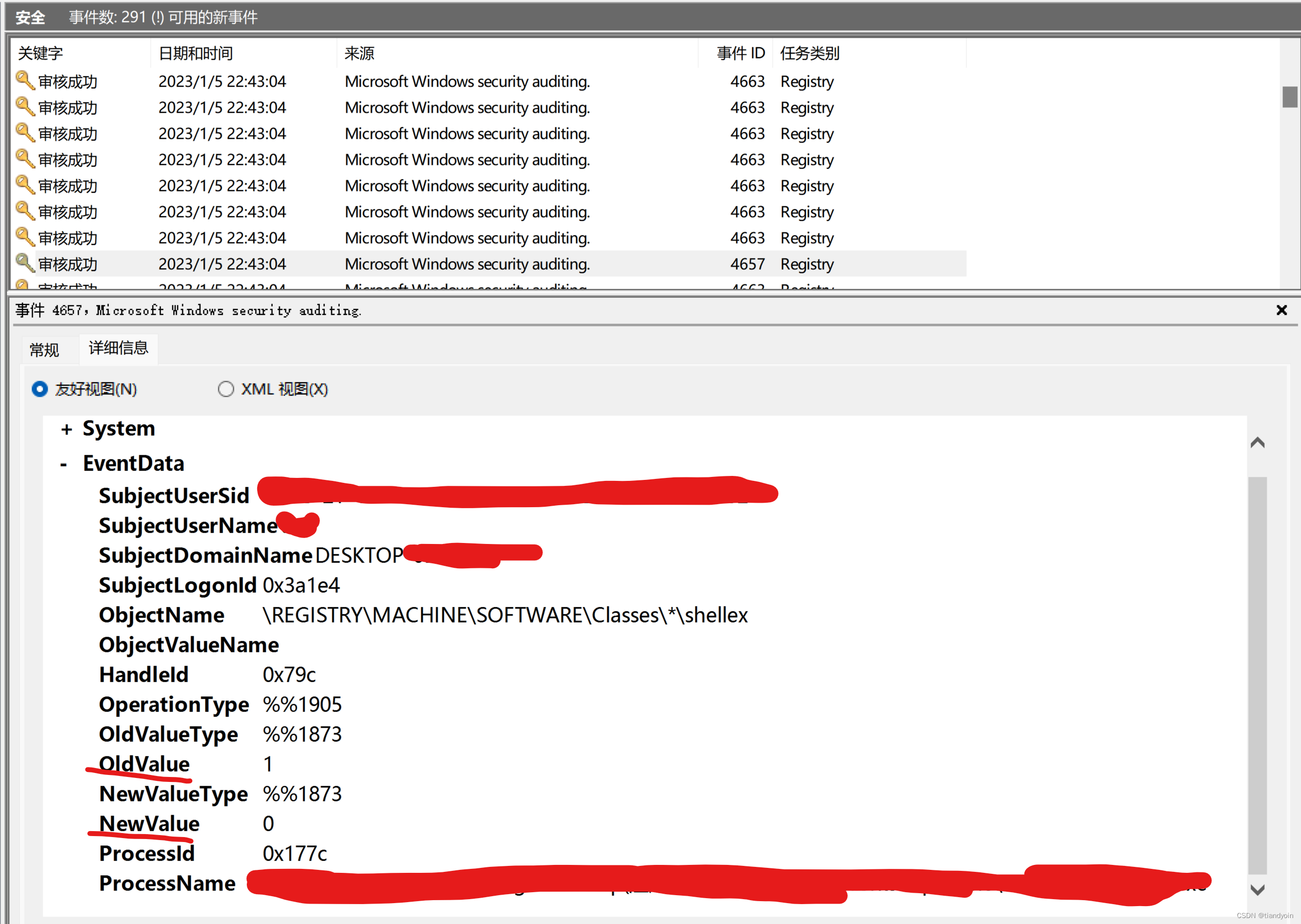 监视注册表变化 Registry Auditing_注册表监控CSDN博客
