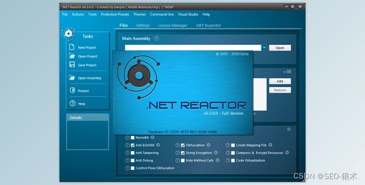 Eziriz .NET Reactor crack,代码中调用许可系统