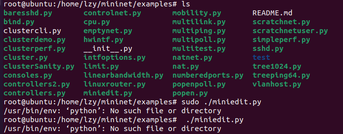 解决：/Usr/Bin/Env: 'Python': No Such File Or  Directory_Miniedit.Py报错_Asjodnobfy的博客-Csdn博客