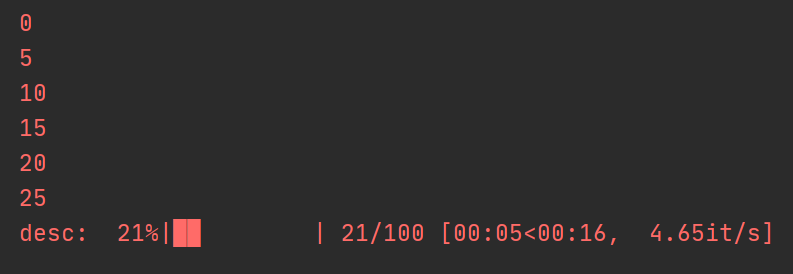 python tqdm与print的冲突及解决方法_tqdm print-CSDN博客