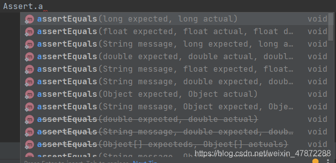 java之Assert.assertEquals详细分析_java assertequals-CSDN博客