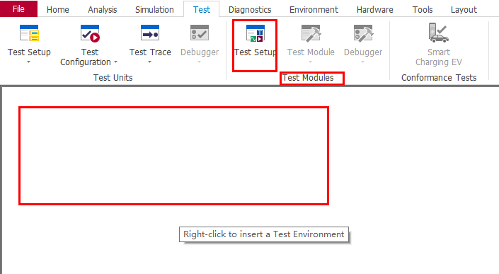 Test Module界面