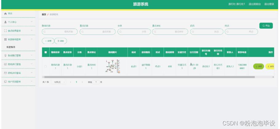 [附源码]Python计算机毕业设计_旅游系统