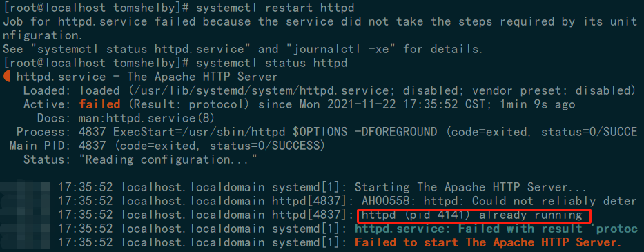 linux-httpd-httpd-job-for-httpd-service-failed-csdn