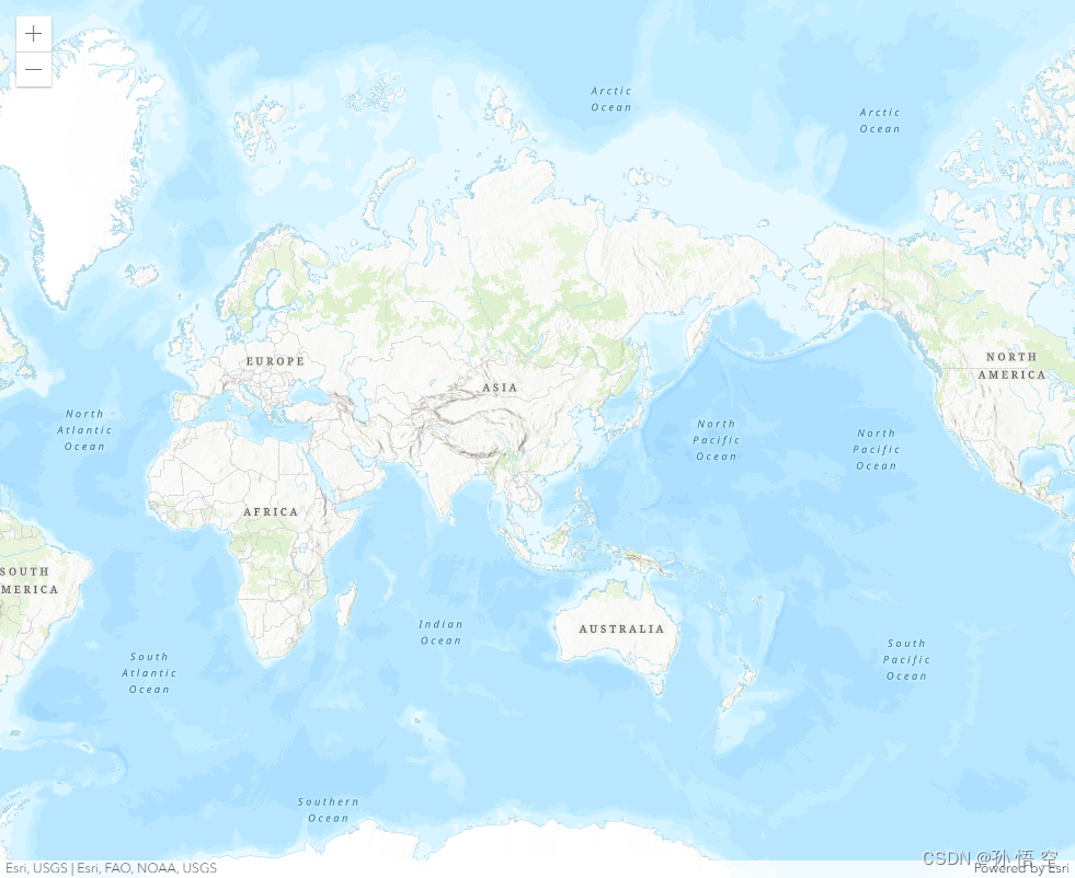ArcGIS Maps SDK for JS（二）：MapView简介----创建2D地图