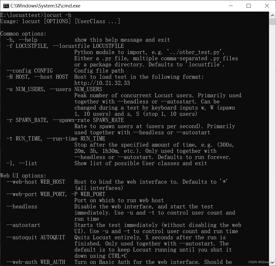 Locust的安装和有无界面的使用，附脚本示例供参考_locust安装CSDN博客