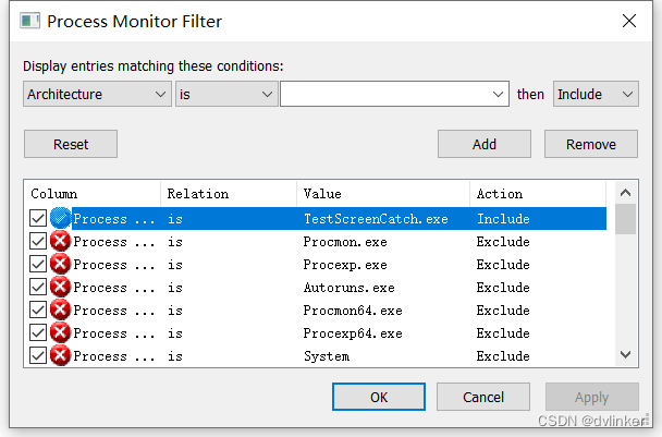 使用Process Monitor探测日志文件是C++程序哪个模块生成的