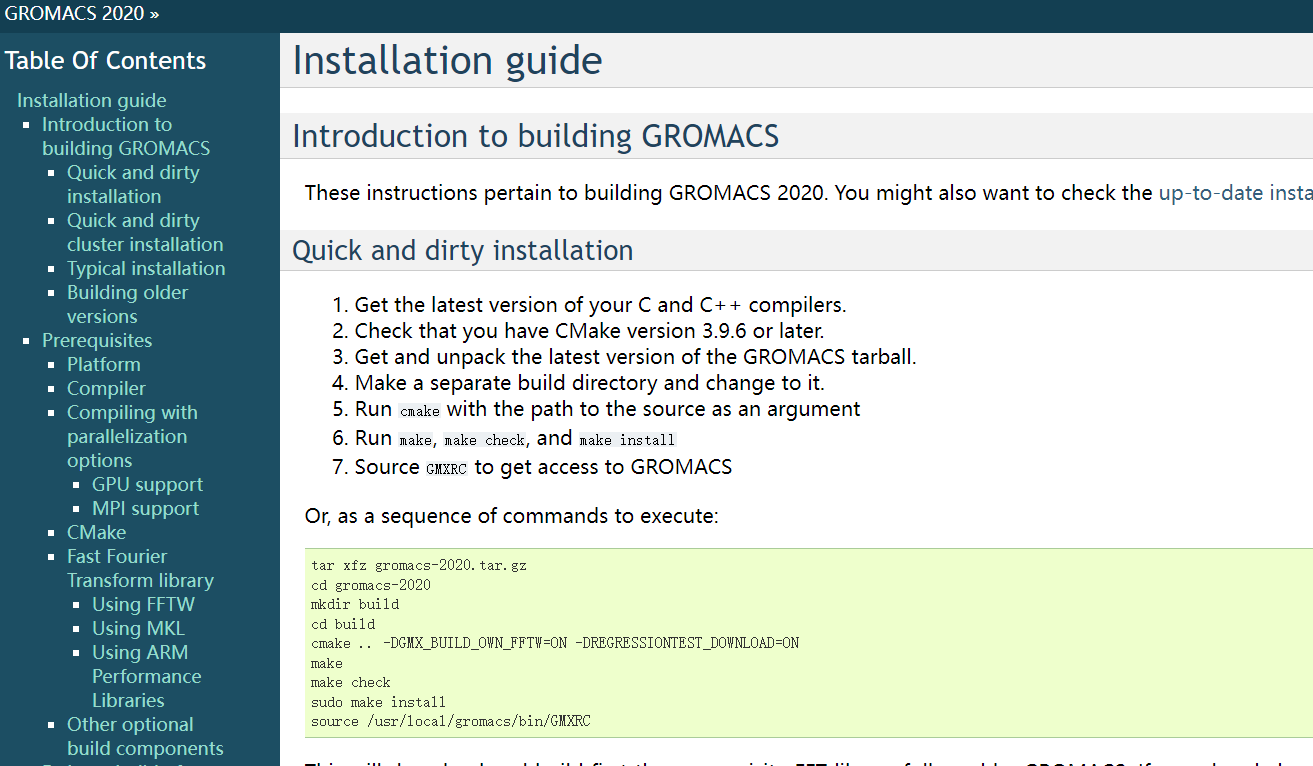 Gromacs 2021.5安装教程_gromacs 2021.5安装gup-CSDN博客