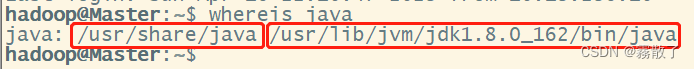Java 的安装路径