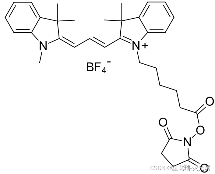 Cyanine3 NHS ester生物分子的标记与共价结合1032678-38-8