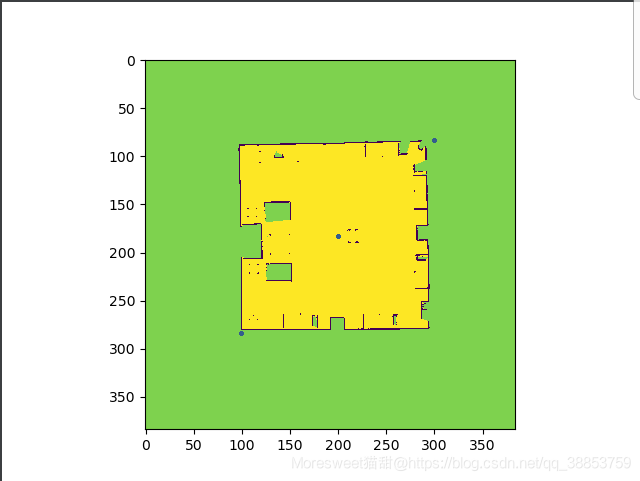 ROS地图/像素坐标描点调试【Python源码实现】