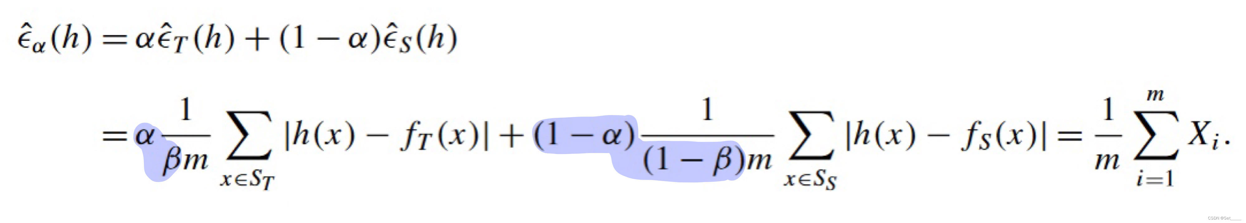 论文笔记 A theory of learning from different domains