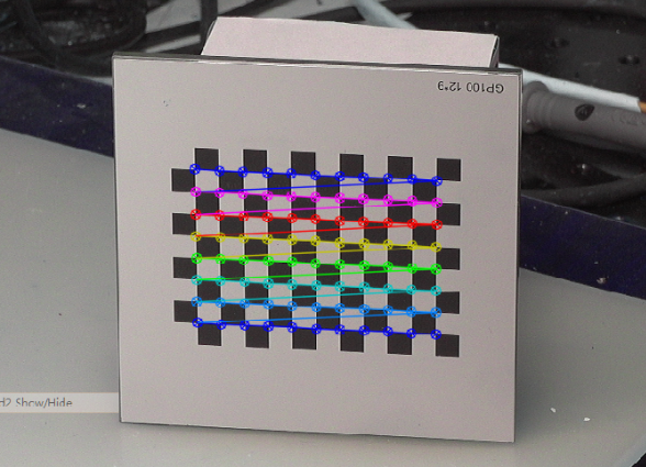 ▲ 图2.3.1 GP100角点提取