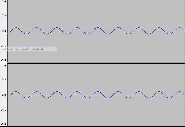 ▲ 图1.2.1 采集1Hz对应的波形