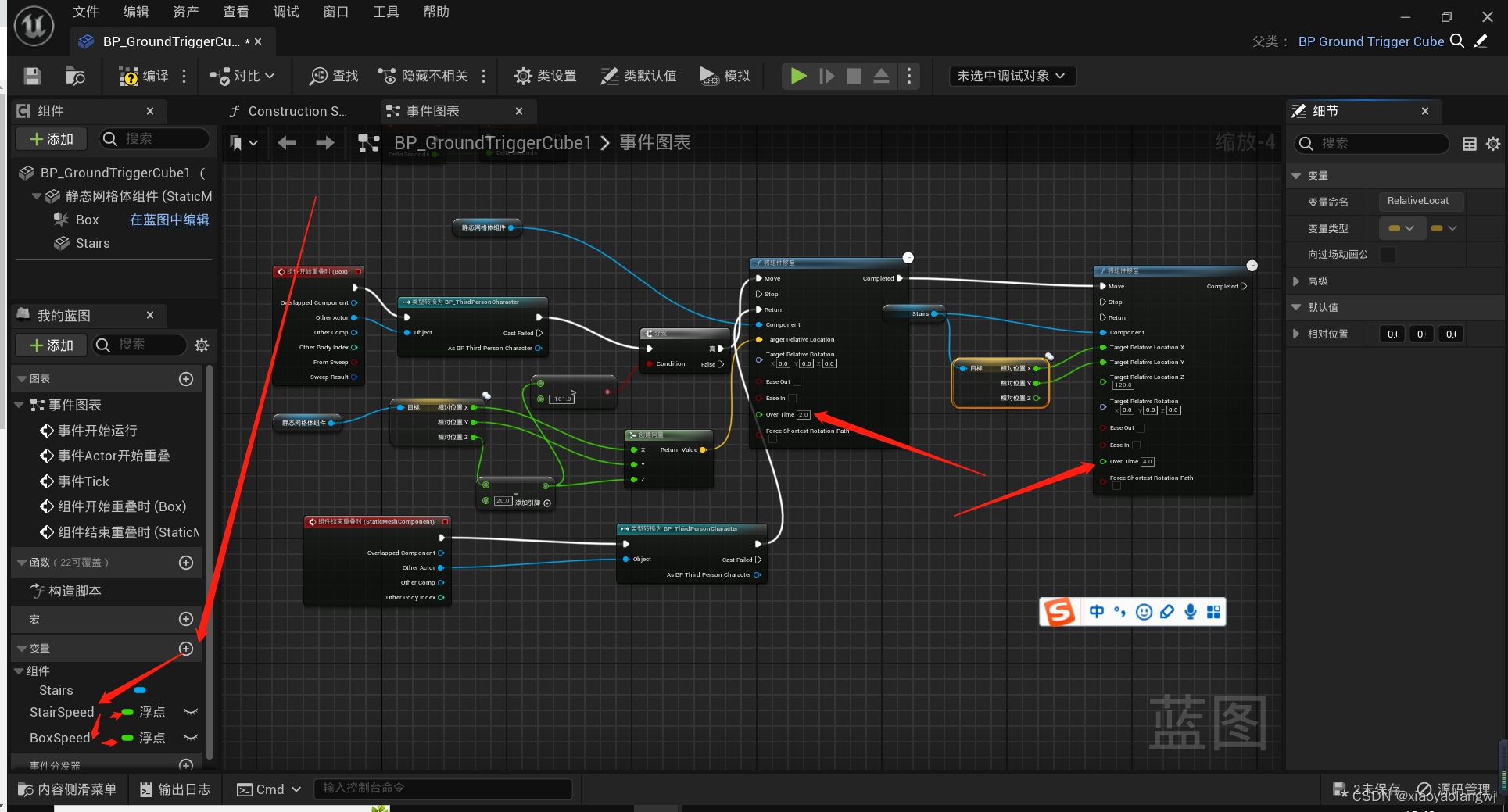 UE5笔记【十一】蓝图变量BluePrint Variables