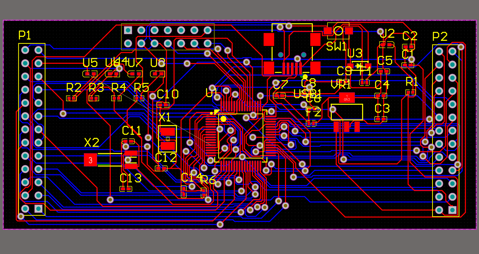 晨启，MSP430开发板，51开发板，原理图，PCB图