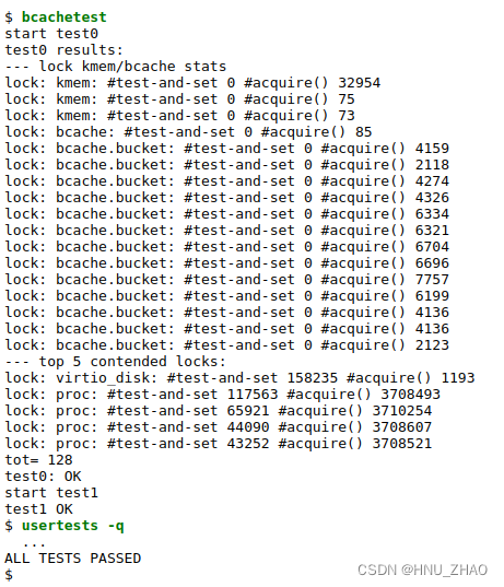 【MTI 6.S081 Lab】locks