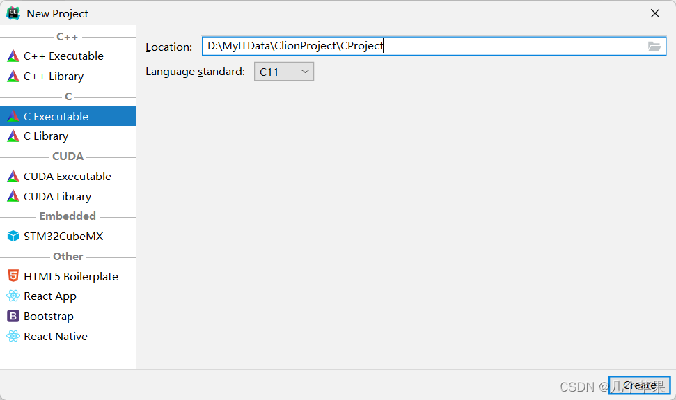 CLion:使用CLion新建一个C语言项目_clion创建c语言项目-CSDN博客