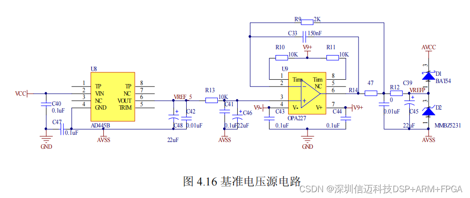 基于DSP+FPGA+ADS1282支持31Bit高精度数据采集方案（二）模拟电路设计