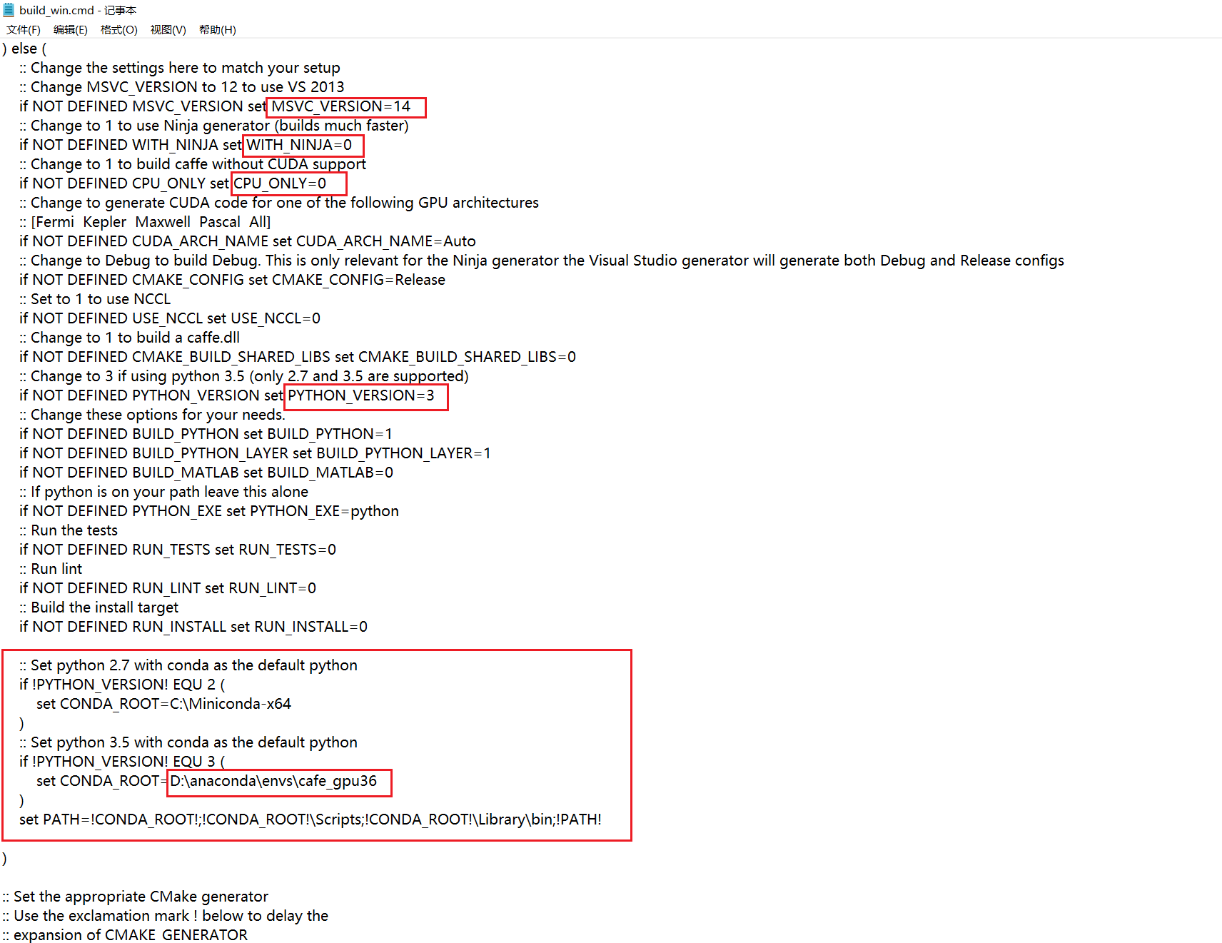 caffe 编译 + nvcc fatal Unsupported gpu architecture