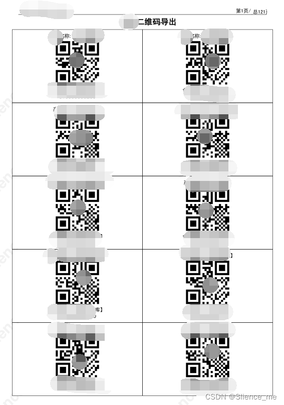 批量生成QRCode二维码PDF文件【2023年1月14日】