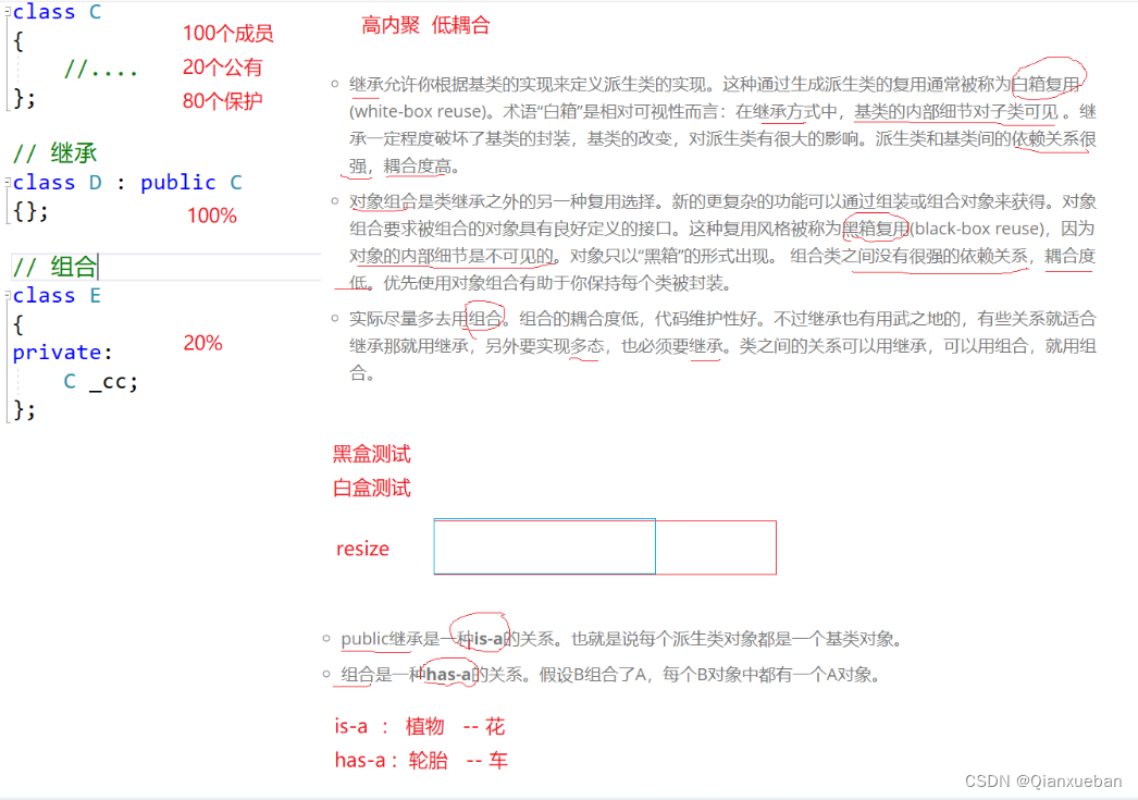 C++的继承以及virtual的底层实现