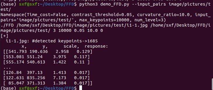 FFD：Fast Feature Detector运行失败解决