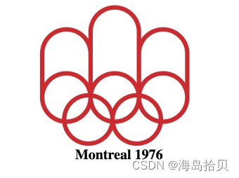 1976奥运五环 css