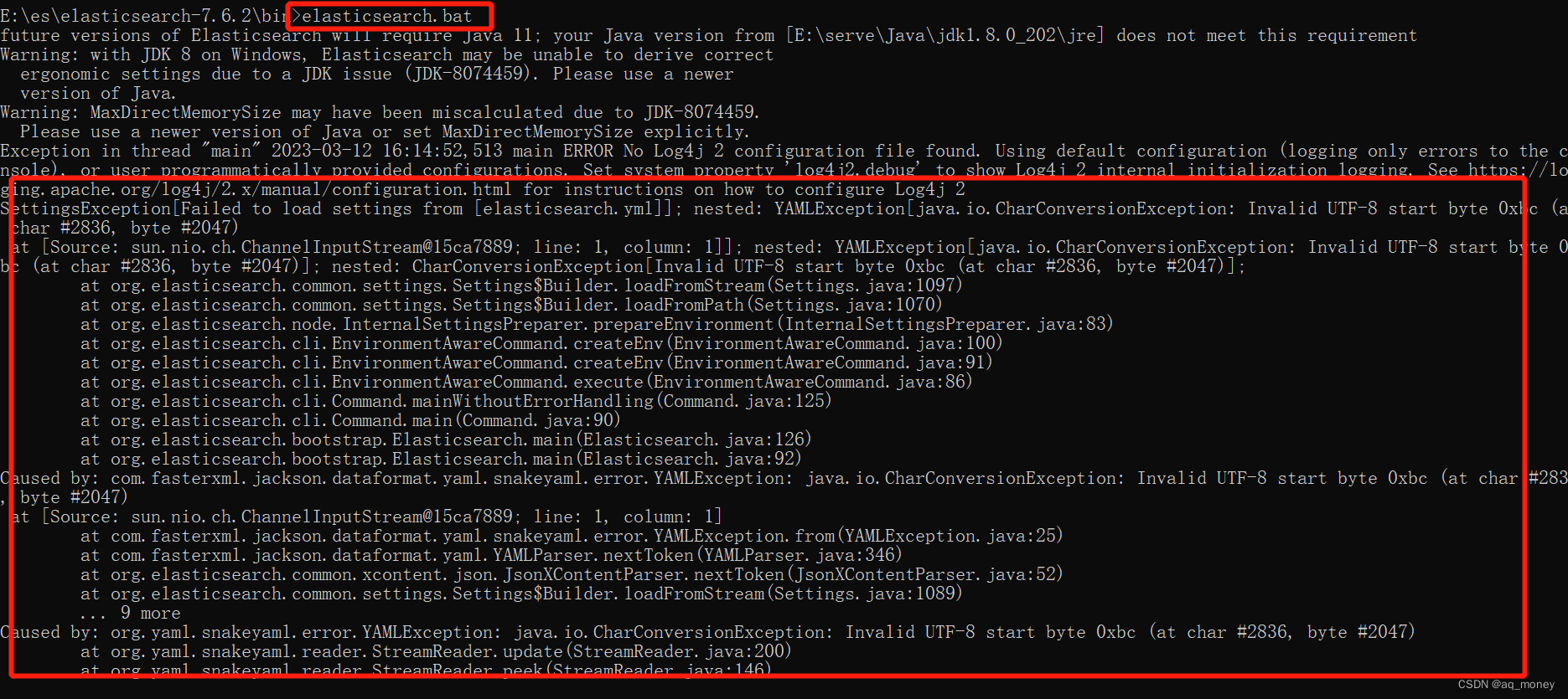es 启动elasticsearch.bat发生闪退_es启动闪退-CSDN博客