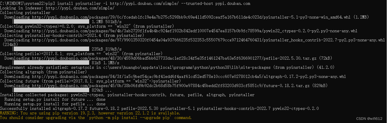 pycharm packing EXE program - Programmer Sought