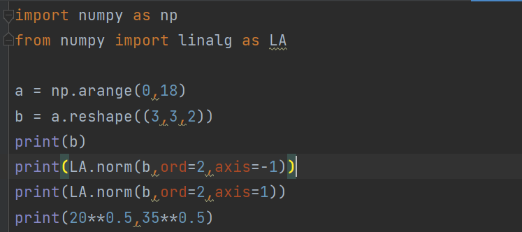 np.linalg.norm(batch_disp_field_gt, ord=2, axis=-1)与...(...,axis=1)是有区别 ...