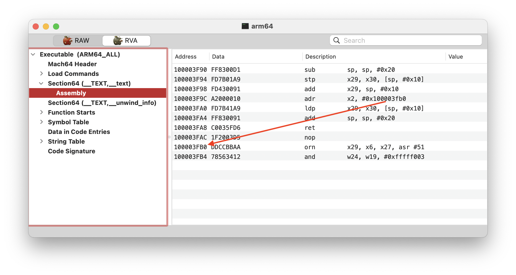 MacOS 中 ARM64 汇编 ldr =address 伪指令导致运行时崩溃的原因及解决