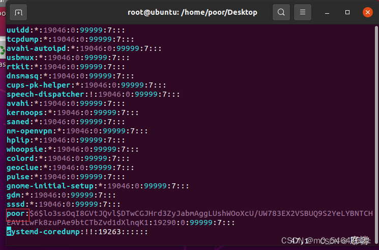 ubuntu修改用户名和用户密码