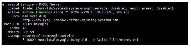 Centos7安装配置MySQL 8.0.20