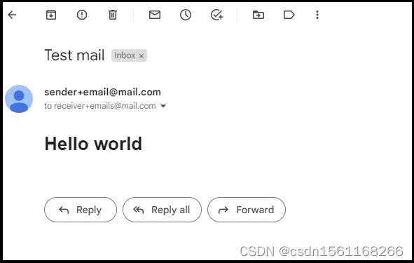 Python实现发送电子邮件功能