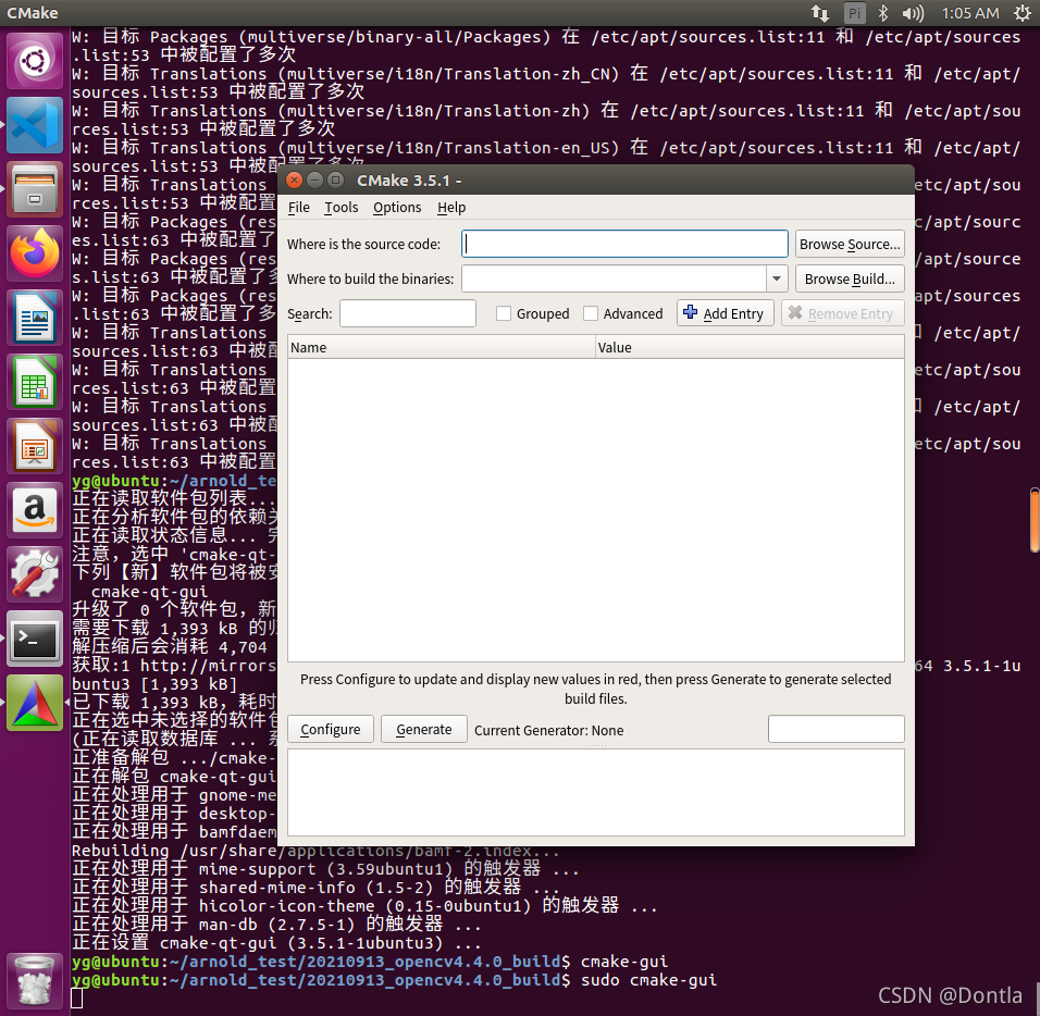 Linux Cmake linux下cmake-gui的安装_linux cmake gui-CSDN博客