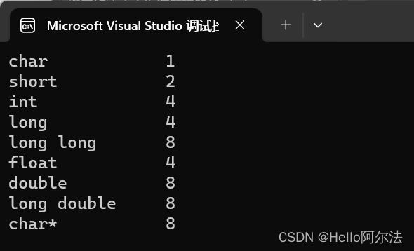 【C/C++】如何不使用 sizeof 求数据类型占用的字节数