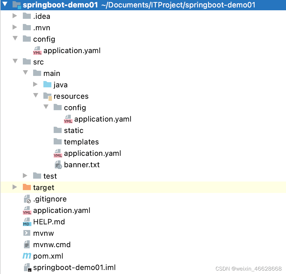 SpringBoot的yaml配置文件的位置与静态资源_yml中数据库、静态资源路径 配置-CSDN博客