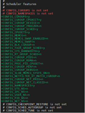 内核deconfig diff