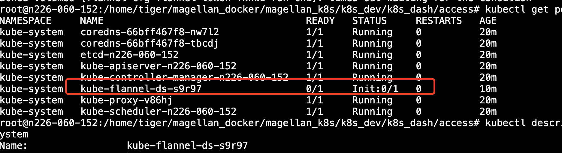 Unable to attach or mount volumes unmounted volumes=[flannelcfg