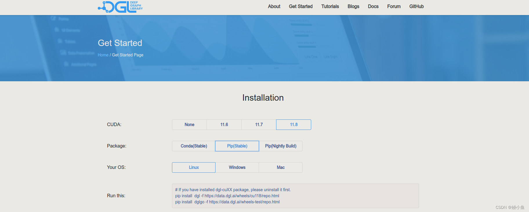 【已解决】ModuleNotFoundError: No module named ‘dgl‘