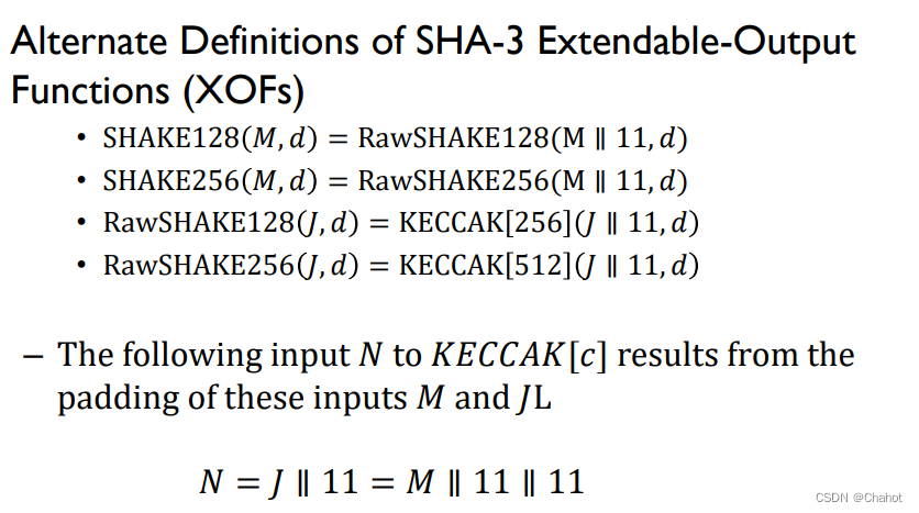 SHA-3：KECCAK（基于海绵构造的哈希函数）