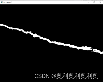 图像处理（二）之 基于OpenCV的水泥裂缝检测（区域延申）