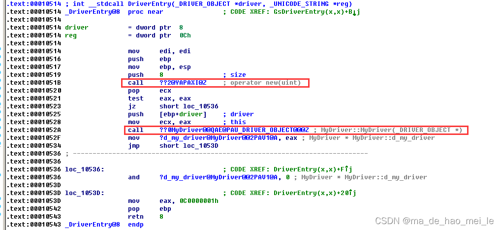 天书夜读笔记——C++写的内核驱动程序