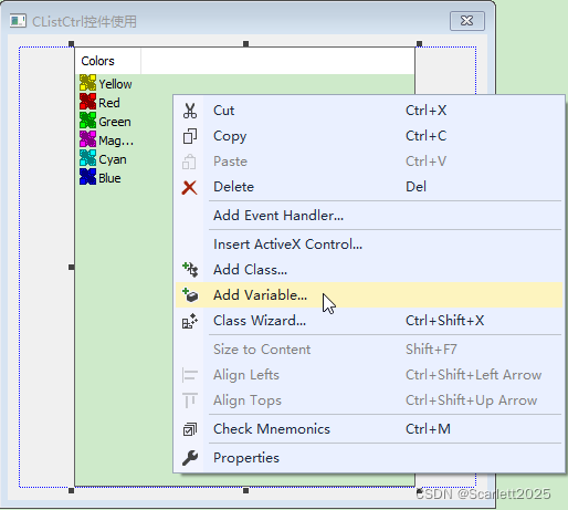 CListCtrl控件使用_clistctrl 添加表头-CSDN博客