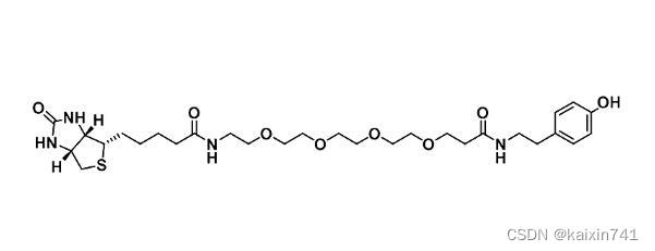 Biotin-PEG4-NH-CH2CH2-4-Phenol具有多种生物学功能