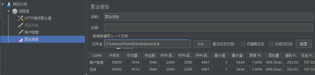 请求用户信息